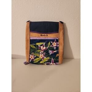 NEW Custom Handmade Purse, Floral Print Zipper Close Multiple Pockets